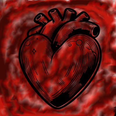 realistic heart
