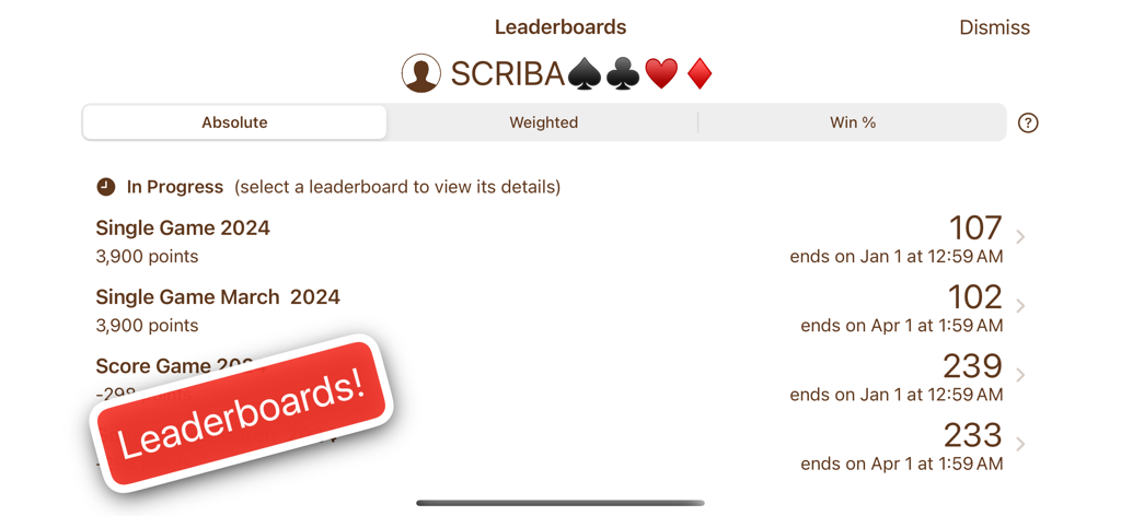 Pantalla de tabla de clasificación en la aplicación Buraco Internacional que muestra las clasificaciones y puntos de los jugadores a nivel mundial.