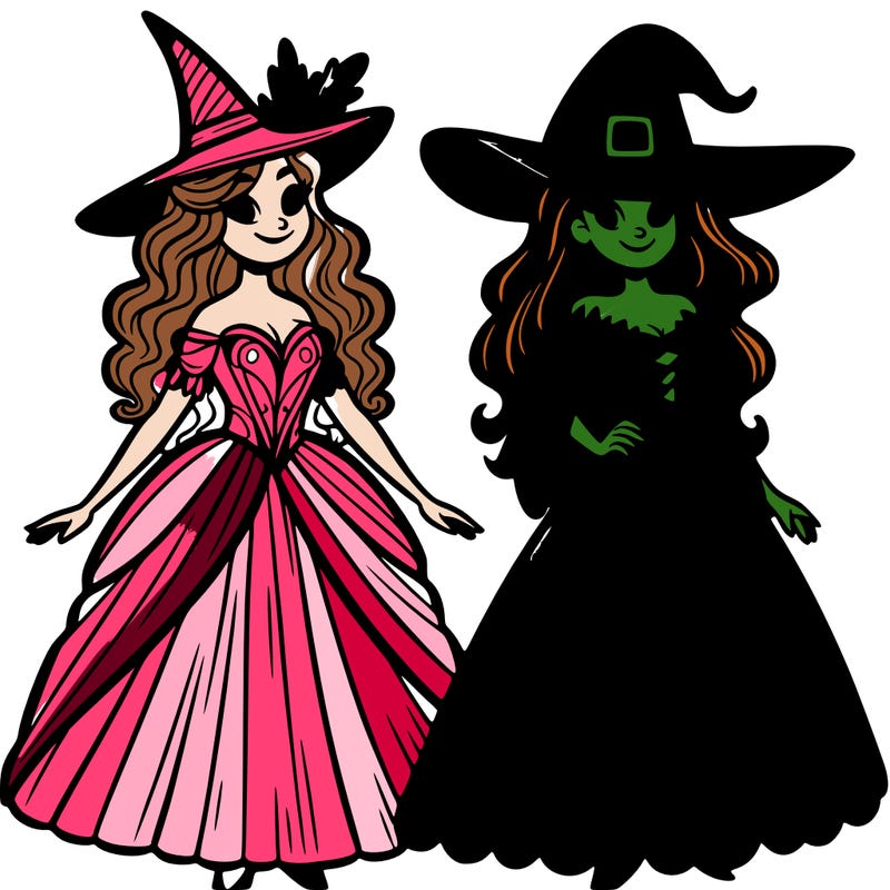 glinda and alphiba