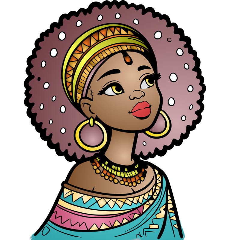 african woman