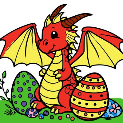 easter dragon