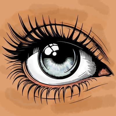 realistic eye