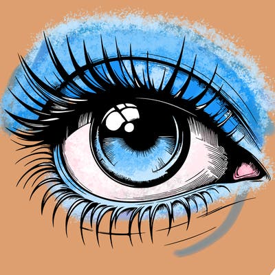 realistic eye