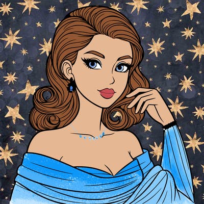 an elegant woman