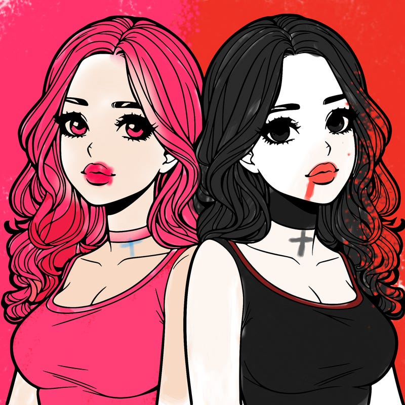 realistic twin sisters