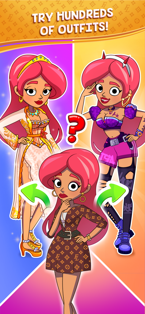 Jess' Stories - Life Adventure - Jess from Jess Stories showing three different fashion outfit options for a makeover