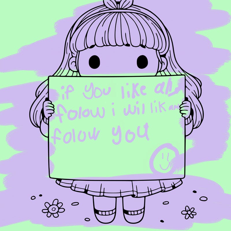 a girl holding a blank pices paper