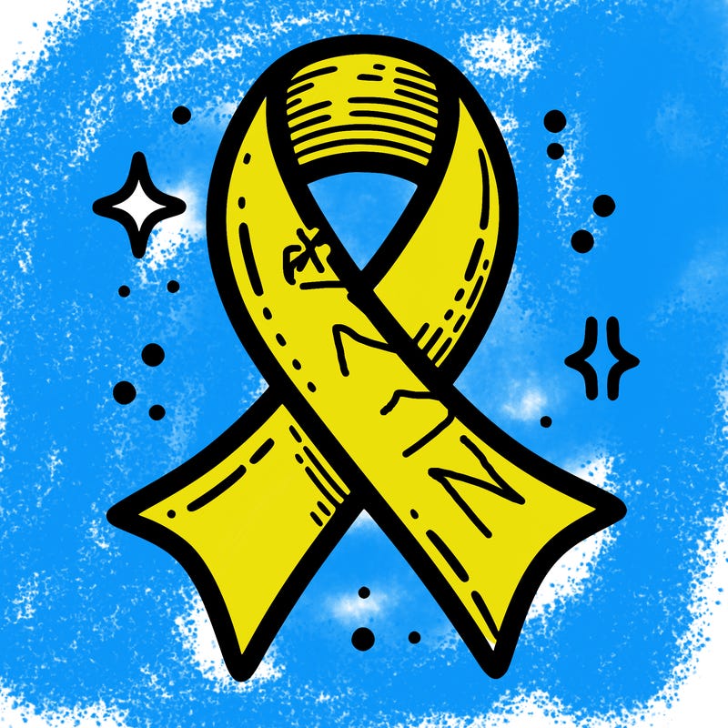 ribbon symbol of national breast cancer awareness month