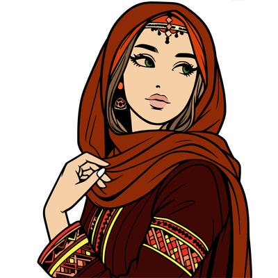an algerian femme fatale