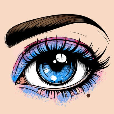 realistic eye