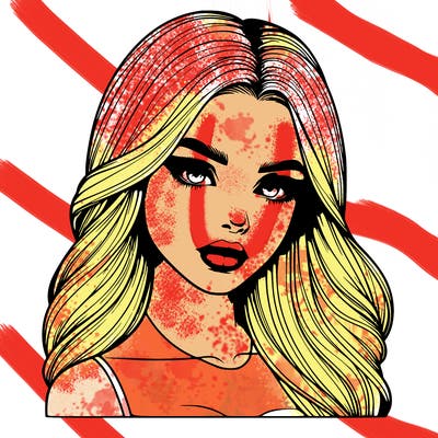 realistic girl.