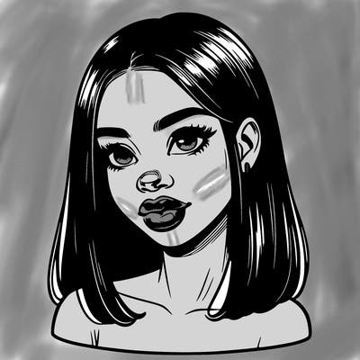 realistic black girl