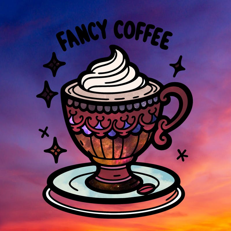 fancy coffee