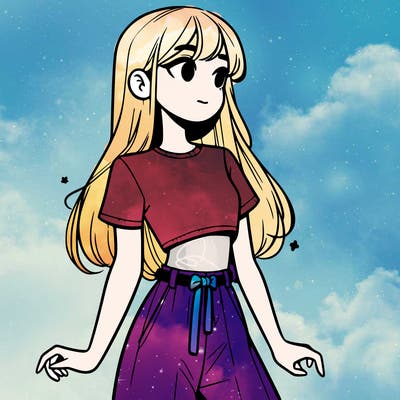 girl in a cute crop top