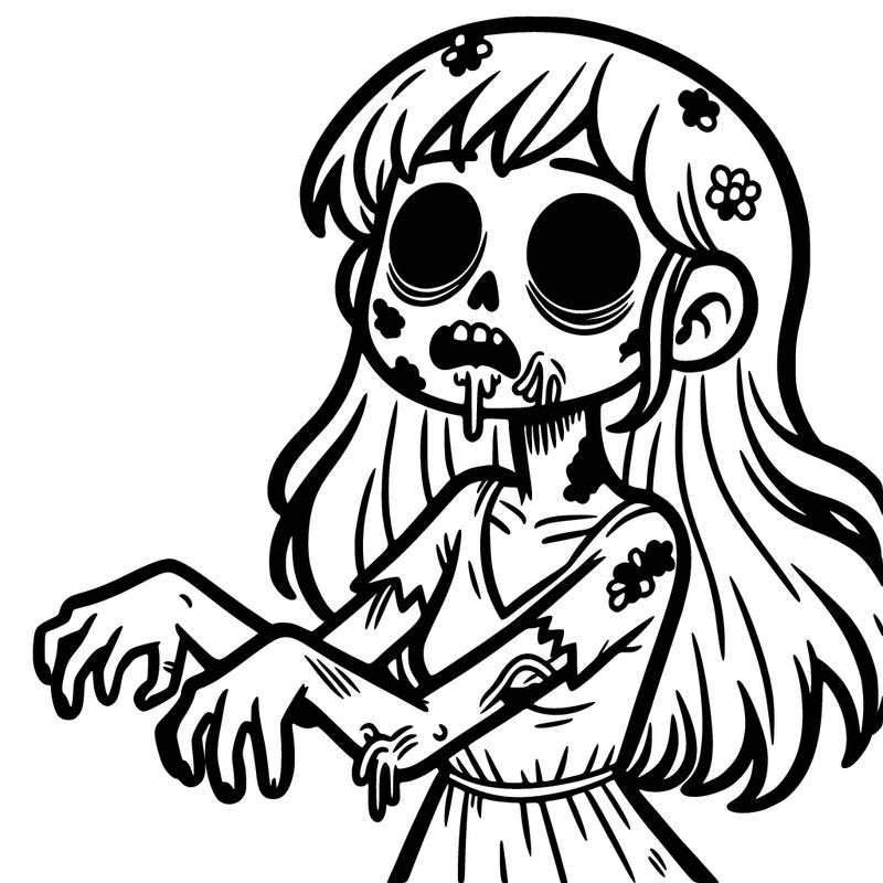 zombie girl
