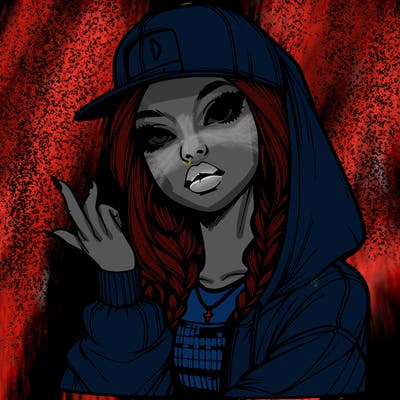realistic hip hop girl