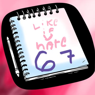 a blank sketch pad