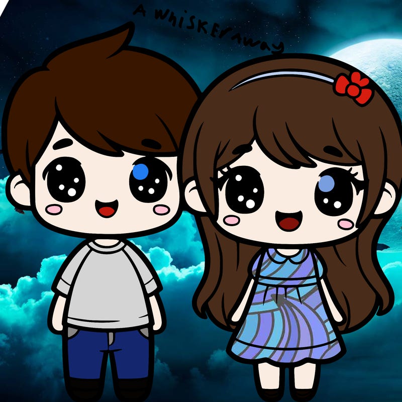 is cute boy and girl