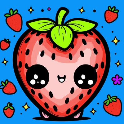 cute strawberry