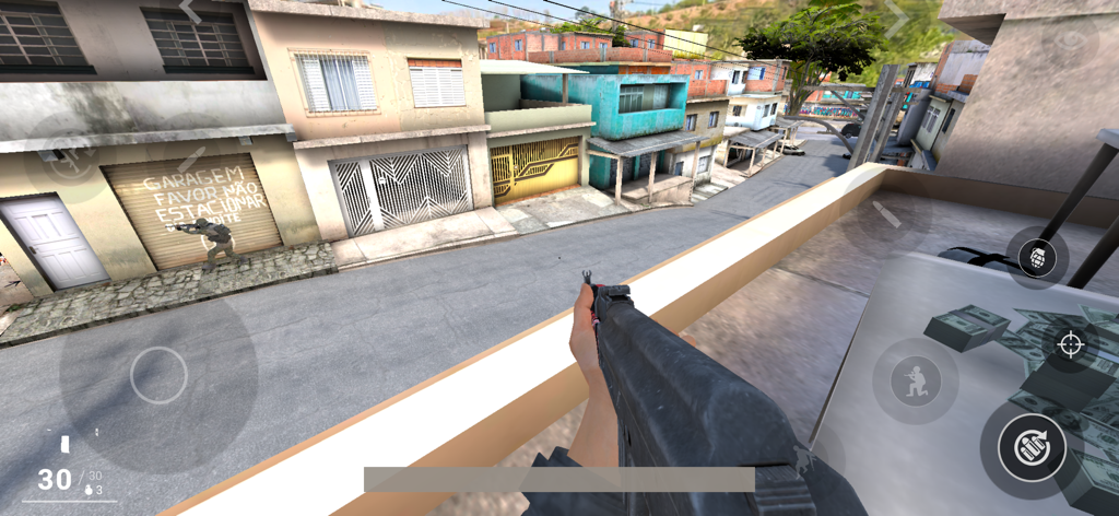 Complexo Favela - Tactical first person shooter gameplay featuring urban combat in a Brazilian favela