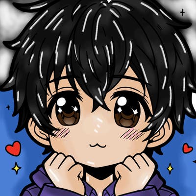 cute anime boy
