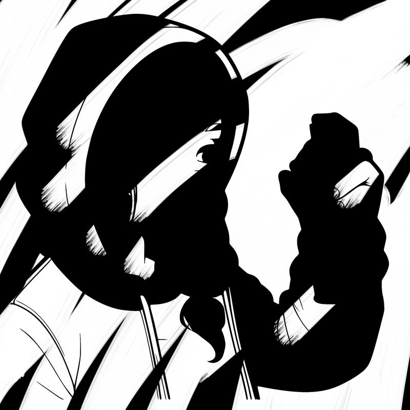 a realistic girl, spray painting