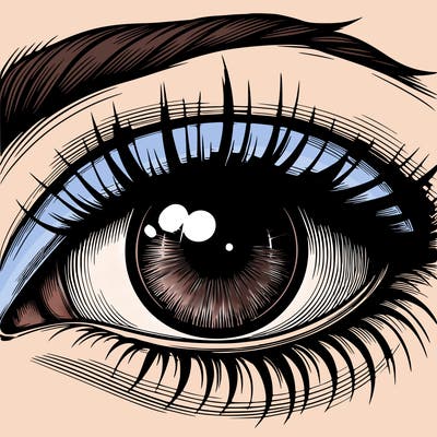 realistic eye