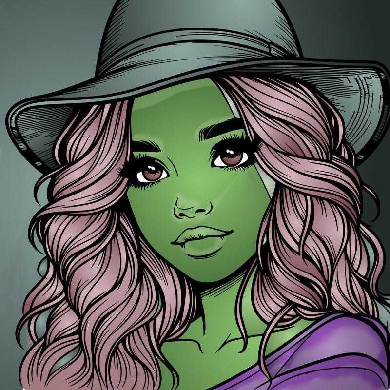 realistic girl with hat