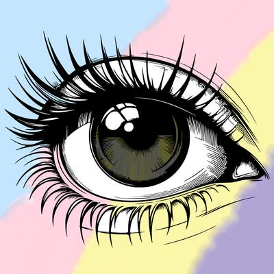 realistic eye