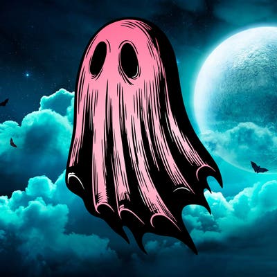 realistic creepy ghost