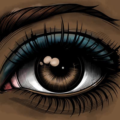 realistic eye