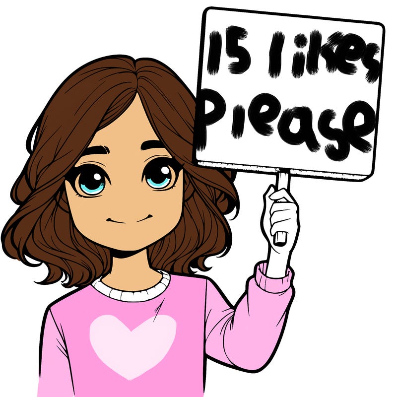 realistic girl holding up a sign