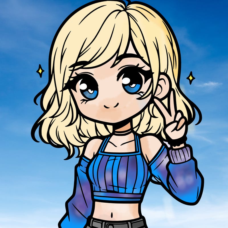 cute girl with crop top