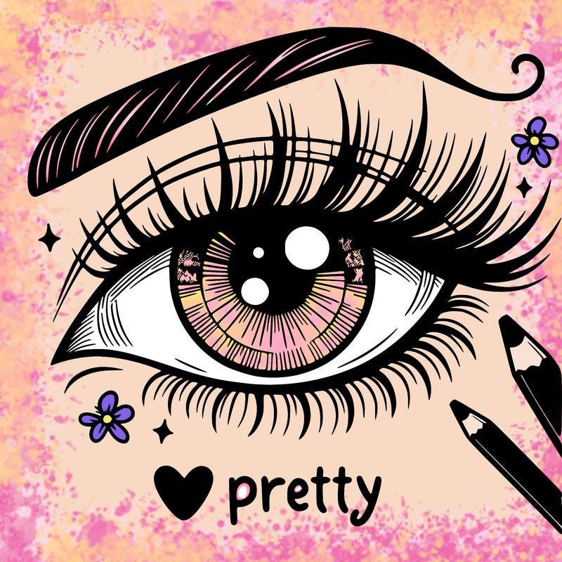 pretty eye