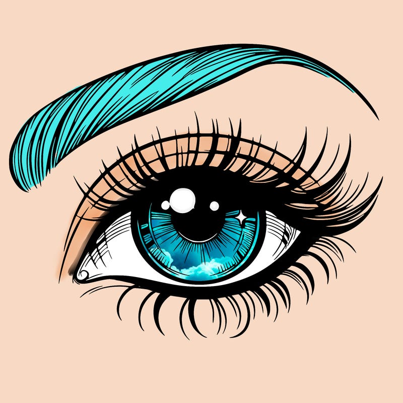 a beautiful eye