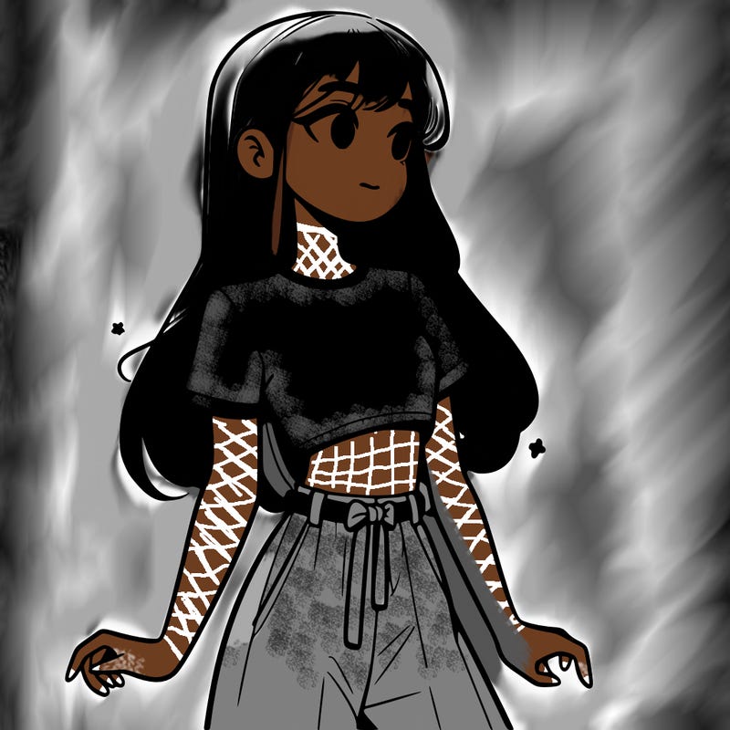 girl in a cute crop top