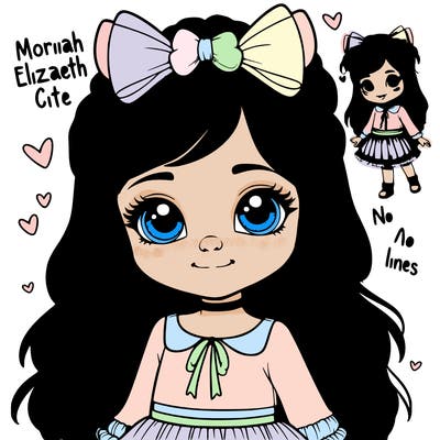 moriah elizabeth girl realistic cute