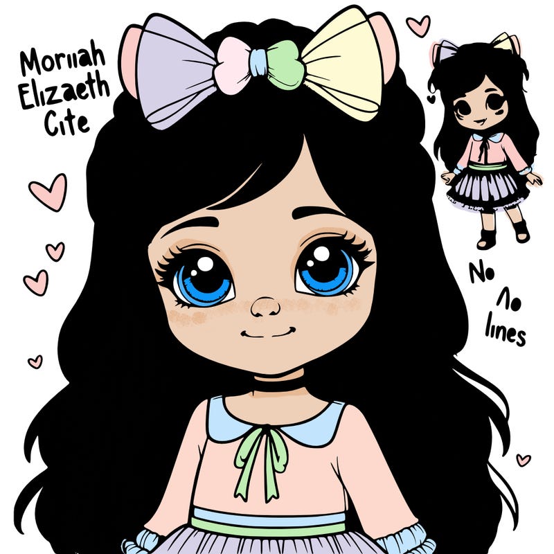 moriah elizabeth girl realistic cute