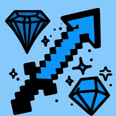 minecraft dimond sword