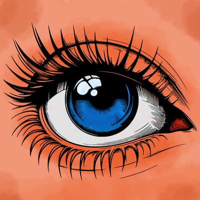 realistic eye