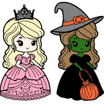 princess as a witch