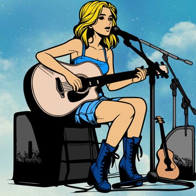 realistic concert girl