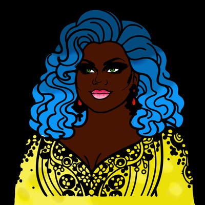 realistic plus size drag queen