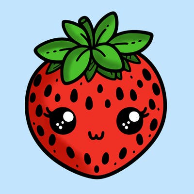 cute strawberry