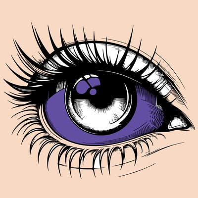 realistic eye