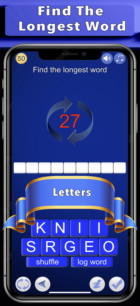 Letters and Numbers Countdown | Math & Word Brain Games