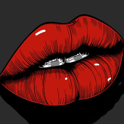 realistic lips