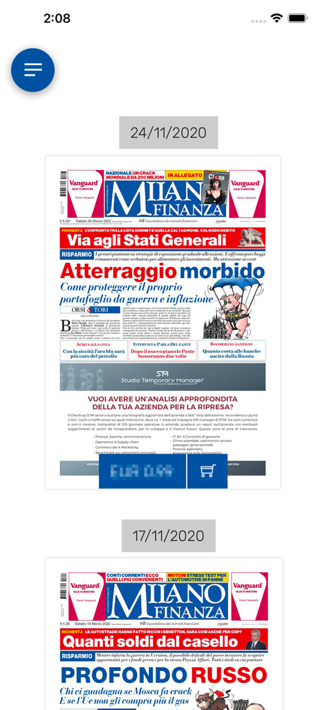 MF Milano Finanza - Archive of digital newspaper editions in the MF Milano Finanza mobile app