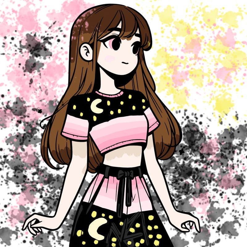 girl in a cute crop top