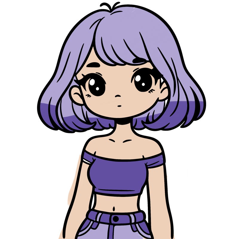 girl in a cute crop top